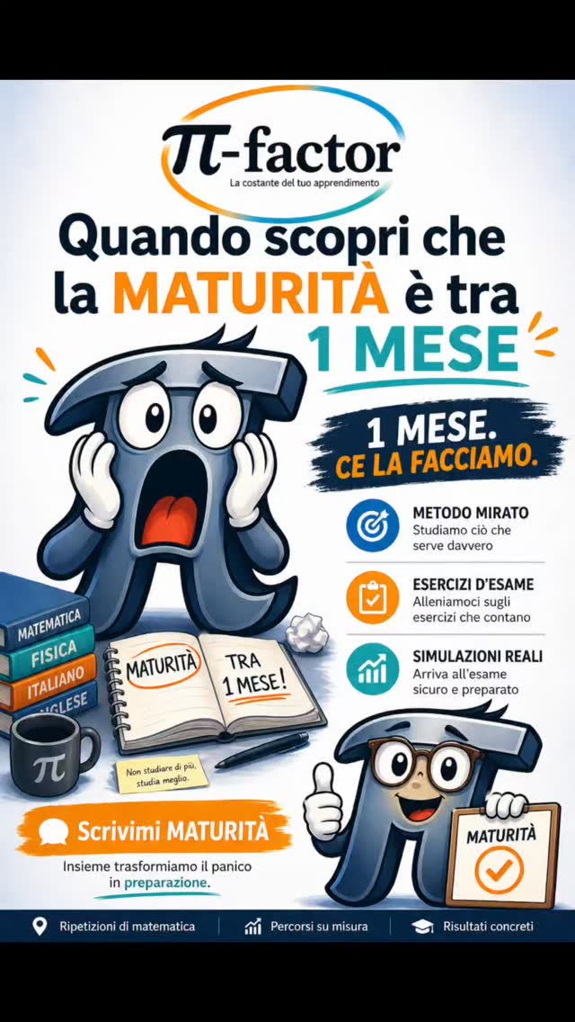 Studente preoccupato a un mese dall’esame di Maturità