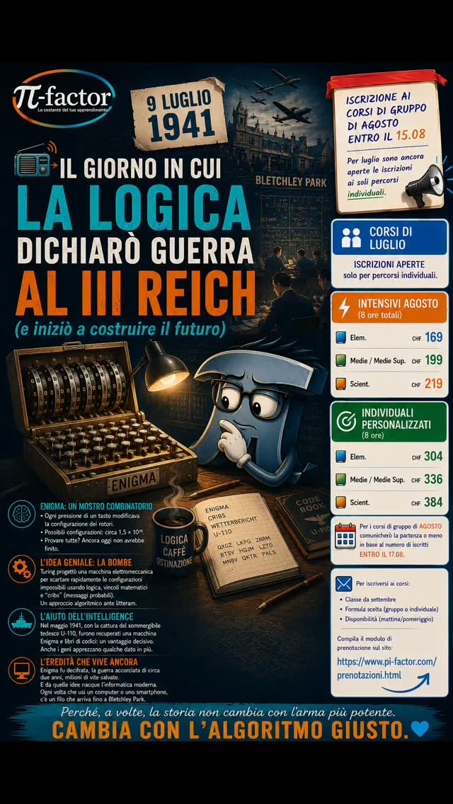Alan Turing e la macchina Enigma, simboli della crittoanalisi durante la Seconda guerra mondiale