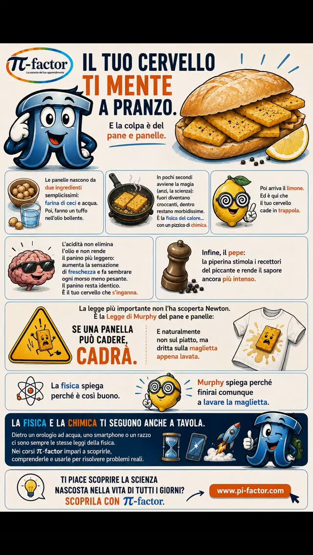 Pane e panelle siciliano con limone e pepe